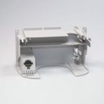 Dispenser housing shield