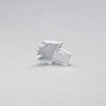 Cap - shelf front almond - for white use WR2X9162
