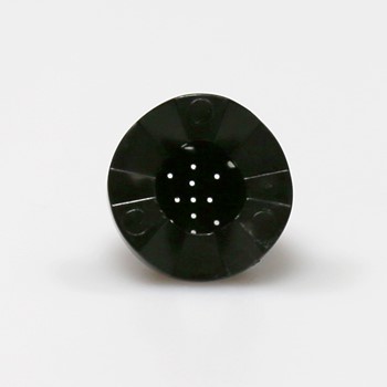 Lower refrigerator door black hinge bearing closer