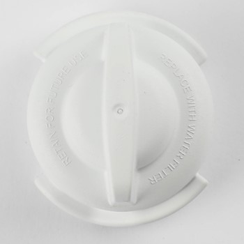Water filter bypass cap,elimanates filter