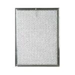 This grease filter measures 9-1/2 inch x 7-1/4 inch x 3/32 inch
