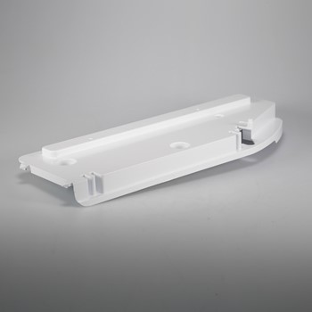 Refrigerator drawer left end cap
