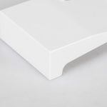 Dispenser ice chute deflector