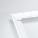 Refrigerator crisper cover frame