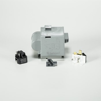 Refrigerator relay & overload kit for compressor contains relay