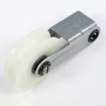 Washer idler pulley and bracket assembly