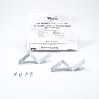 Whirlpool stack kit for 24 inch front load washer/dryer