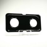 Left double burner drip pan