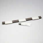 Front top drum seal for dryer. Includes three glides and adhesive