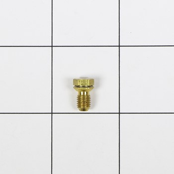 Small top burner orifice for natural gas