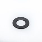 Matte black exterior burner cap